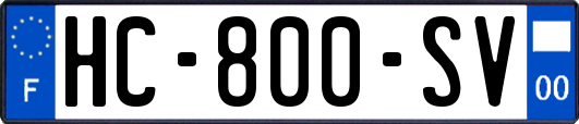 HC-800-SV