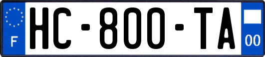 HC-800-TA