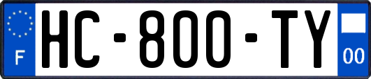 HC-800-TY
