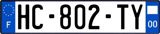 HC-802-TY