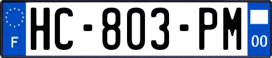 HC-803-PM