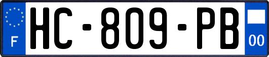 HC-809-PB