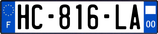 HC-816-LA