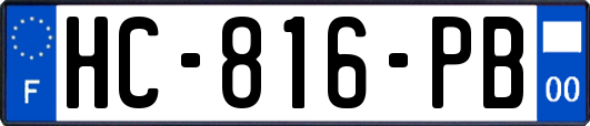 HC-816-PB