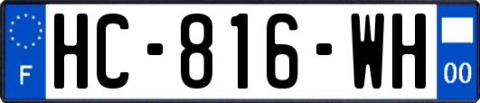 HC-816-WH