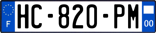 HC-820-PM