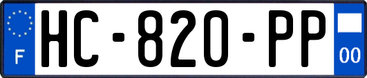 HC-820-PP