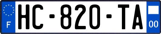 HC-820-TA