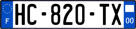HC-820-TX