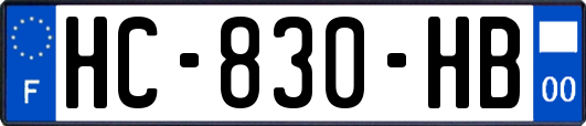 HC-830-HB