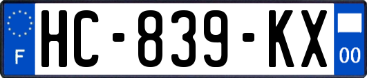 HC-839-KX