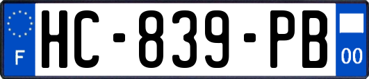 HC-839-PB