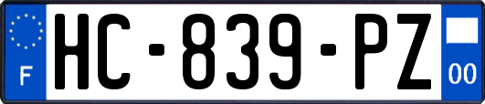 HC-839-PZ