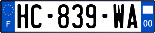 HC-839-WA