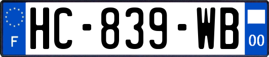 HC-839-WB