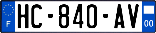 HC-840-AV