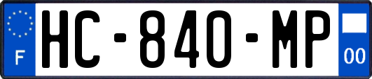 HC-840-MP