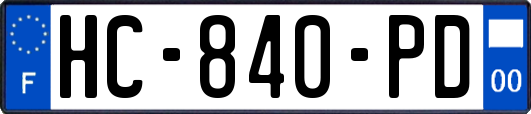 HC-840-PD