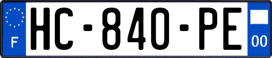 HC-840-PE
