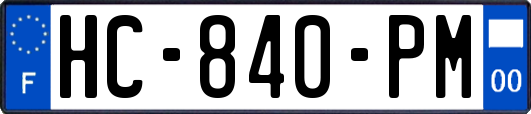 HC-840-PM