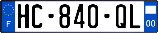 HC-840-QL