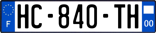 HC-840-TH