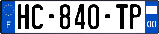HC-840-TP