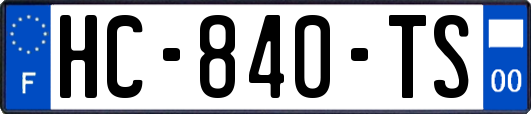 HC-840-TS