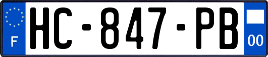 HC-847-PB
