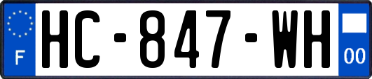 HC-847-WH