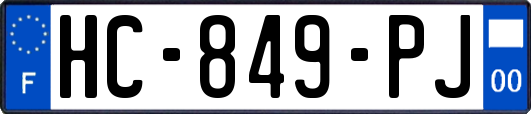 HC-849-PJ