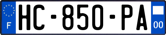 HC-850-PA