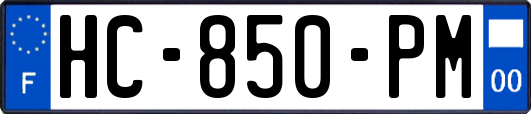 HC-850-PM