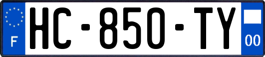 HC-850-TY
