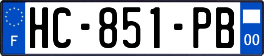 HC-851-PB