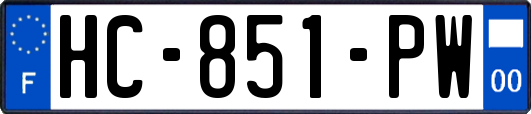 HC-851-PW