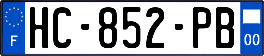 HC-852-PB