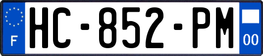 HC-852-PM