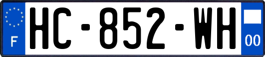 HC-852-WH