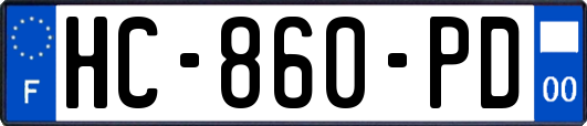 HC-860-PD