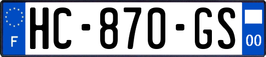 HC-870-GS