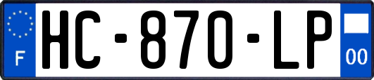 HC-870-LP