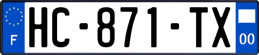 HC-871-TX