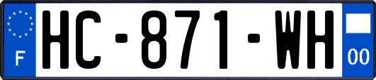 HC-871-WH