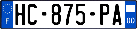 HC-875-PA