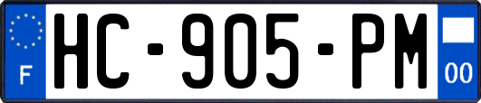 HC-905-PM