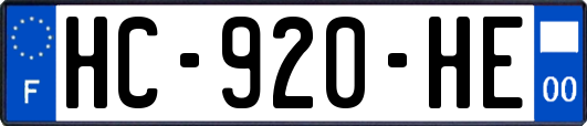HC-920-HE
