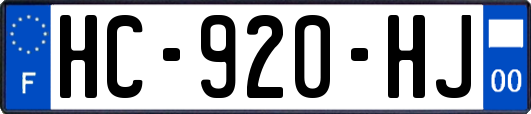 HC-920-HJ