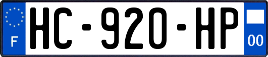 HC-920-HP