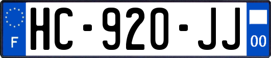 HC-920-JJ